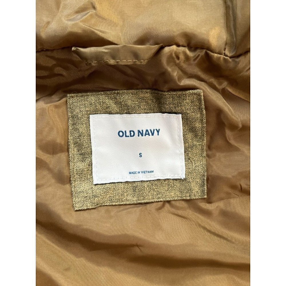 OLD NAVY HERITAGE Wide Channel Puffer Utility Coat Jacket NWT Men's Size Small - Picture 7 of 16